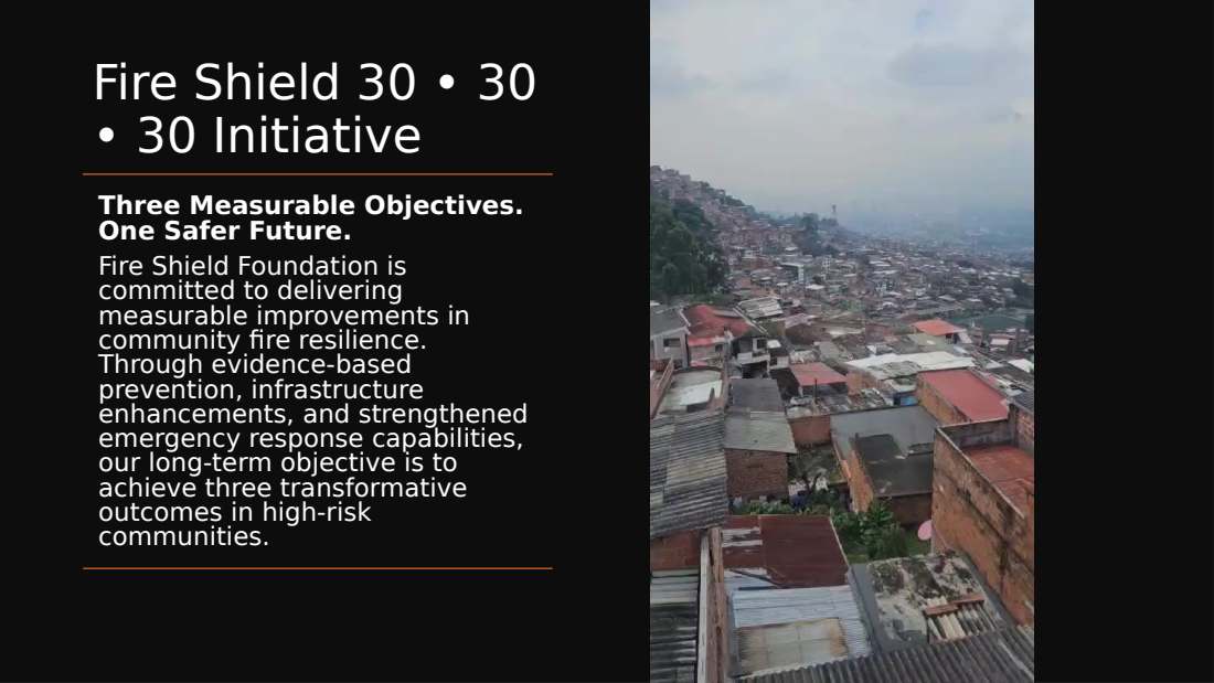 Fire Shield Foundation overview, slide 16